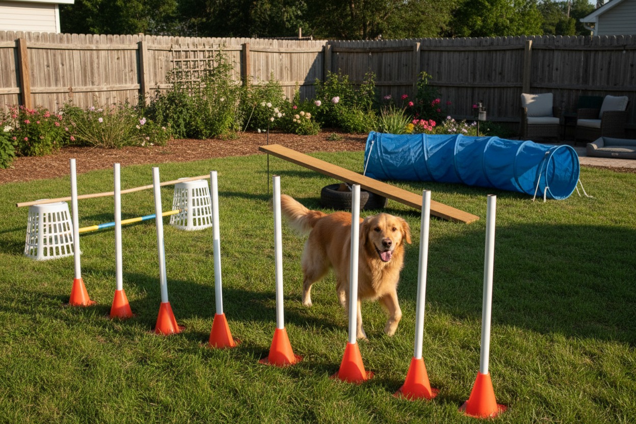 Canine Agility at Home: Easy DIY Obstacles for Your Backyard