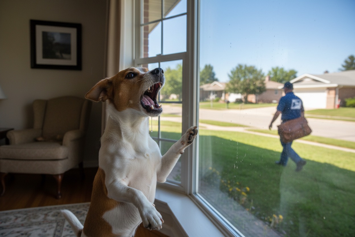 How to Stop Your Dog from Barking at the Window During Work Hours